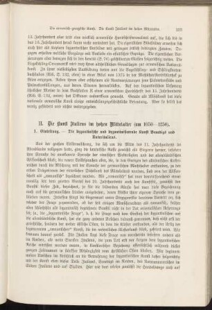 II. Die Kunst Italiens im hohen Mittelalter (um 1050-1250).