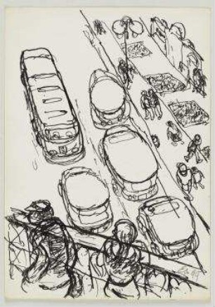 Ohne Titel (Blick auf die Straße)