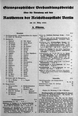 Nr. 5, 23. März 1937