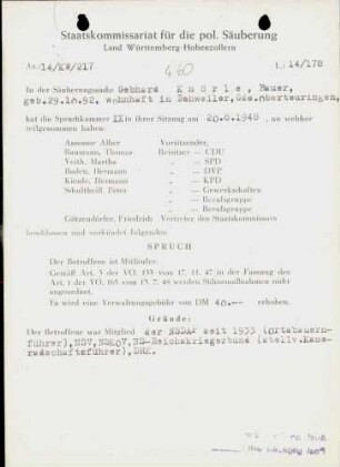 Knörle, Gebhard