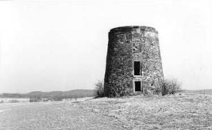 Dresden-Reitzendorf. Ruinöse Holländermühle