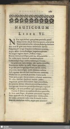 Nauticorum Liber VI.
