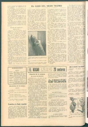 Historia de la semana : (Los sucesos más culminantes)