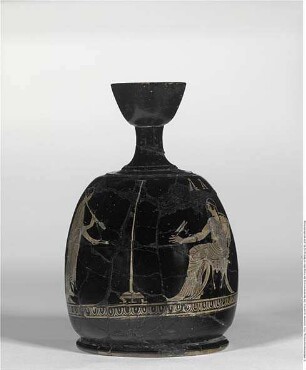 Attisch rotfigurige Bauchlekythos