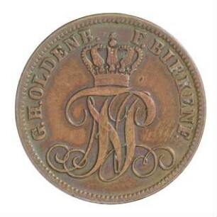 Münze, 3 Pfennig, 1858