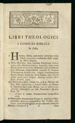 Libri Theologici.