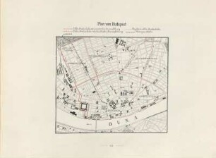 Karte: Plan von Budapest