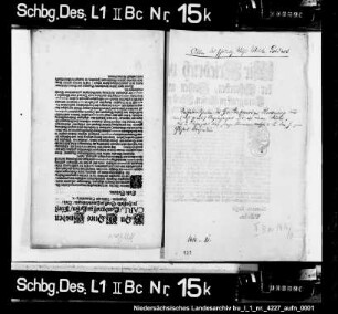 Privatkorrespondenz des G. von Staffhorst zu Rodenberg mit Melchior Goldast von Haiminsfeld