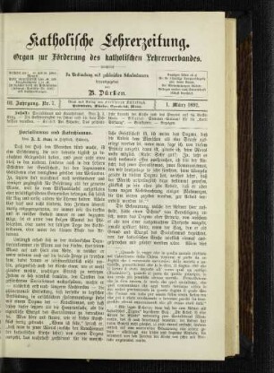 Socialismus und Katechismus