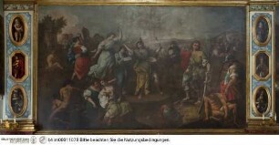 David mit dem Haupt des Goliath
