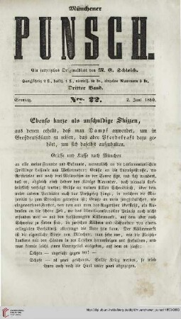 Nro. 22 (2. Juni 1850)