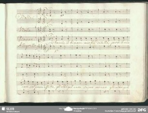 Cavatina: "Scaccia il timore"