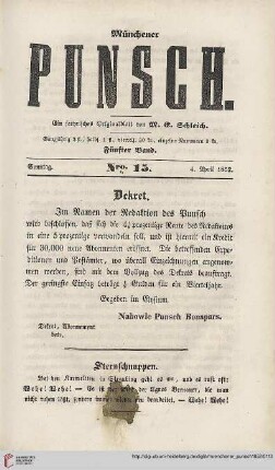 Nro. 15 (4. April 1852)