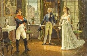 Aus grosser Zeit. Königin Luise vor Napoleon in Tilsit, 6. Juli 1807. [R]