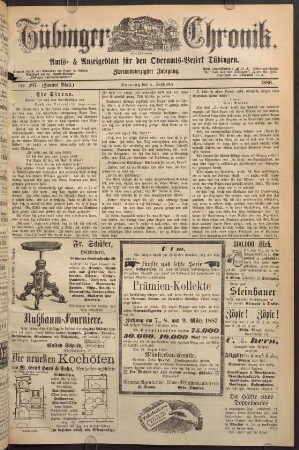 5. September (Nro. 207 (Zweites Blatt)) - 11. September (Nro. 212)