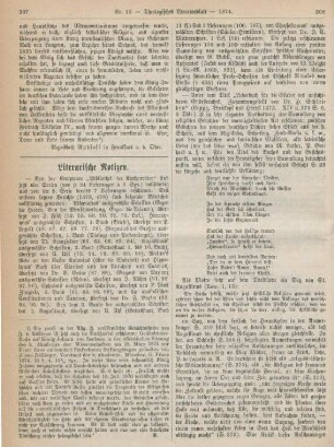 307-312 Literarische Notizen