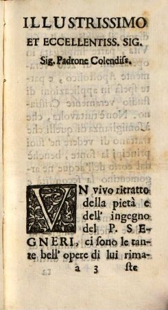 Breve ragguaglio della vita del P. Paolo Segneri