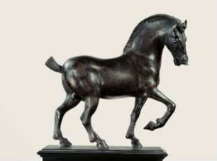 Schreitendes Pferd