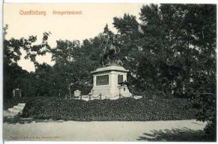 Quedlinburg. Kriegerdenkmal