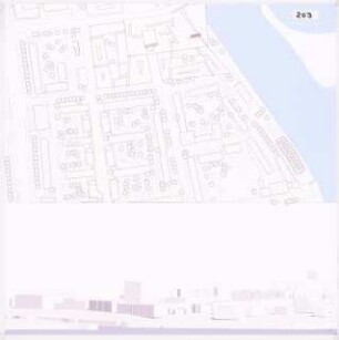 Informations- und Begegnungszentrum an der Stadtbrücke, Frankfurt/Oder Schinkelwettbewerb 2006: Lageplan 1:1000, perspektivische Ansicht