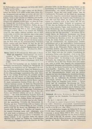 70-73 [Rezension] Meister Eckharts Werke