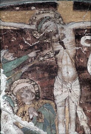 Kreuzigung Christi mit Stifterpaaren