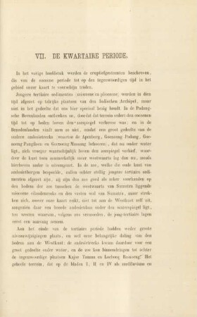 VII. De kwartaire periode