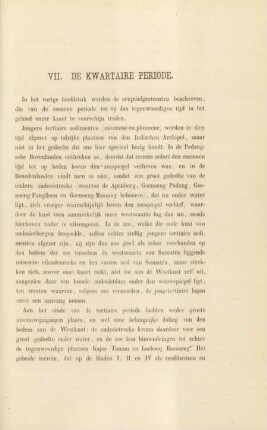 VII. De kwartaire periode