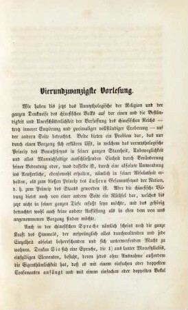 Vierundzwanzigste Vorlesung