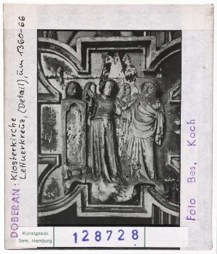 Doberan: Klosterkirche, Lettnerkreuz, Detail