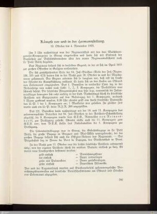 Kämpfe vor und in der Hermannstellung