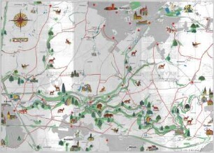 Wanderwege im Erholungsgebiet Neandertal