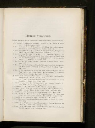 Literatur-Verzeichnis.