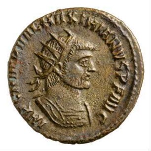 Münze, Antoninian, 285 - 295 n. Chr.