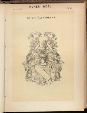 Taf. 83. Barone Carondelet.