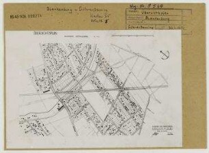 Übersichtsplan: Blankenburg Güteraussenring. Blankenburg