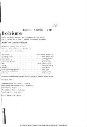 Bohème