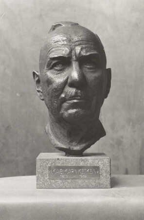 Porträtkopf Prof. Friedrich Karl Kegel