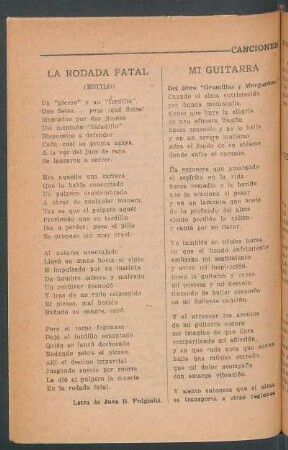 La rodada fatal : (Estilo)