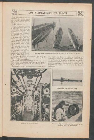 Los submarinos italianos