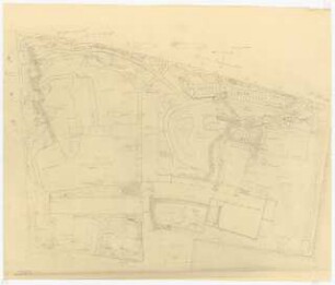 Grünflächen am Max-Planck-Gymnasium, Düsseldorf: Gartenplan mit Höhen