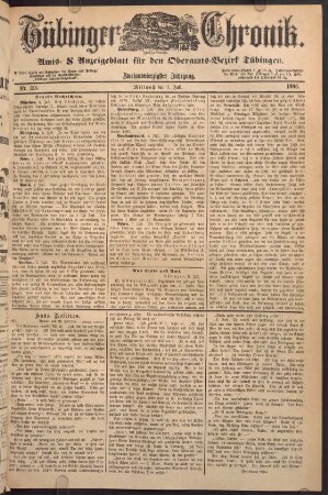 7. Juli (Nro. 155) - 13. Juli (Nro. 160)