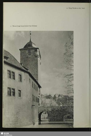 Wasserburg Kapellendorf bei Weimar