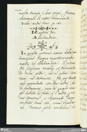 Martiri di Allessandria.