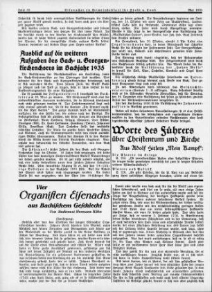 Vier Organisten Eisenachs aus Bachischem Geschlecht (Fortsetzung) / Hermann Kühn