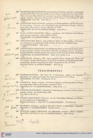 Verschiedenes (Nr. 321-340)