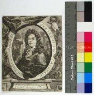 Porträt des niederländischen Malers, Radierers und Mezzotintostechers Gérard de Lairesse