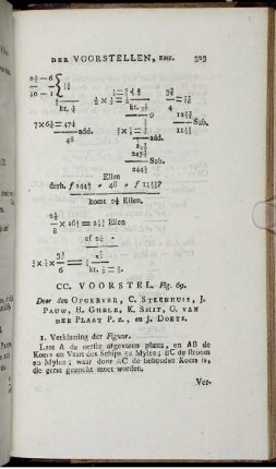 CC. - CCL. Voorstel. Slot-Questie.