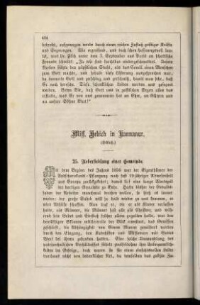 454-461, 25. Uebersiedlung einer Gemeinde