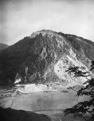 Noboribetsu-Vulkan auf der Insel Hokkaido